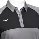 Mizuno Contrast Polo Shirt - Charcoal
