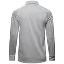 Mizuno Melange Longsleeve Polo Shirt - Grey