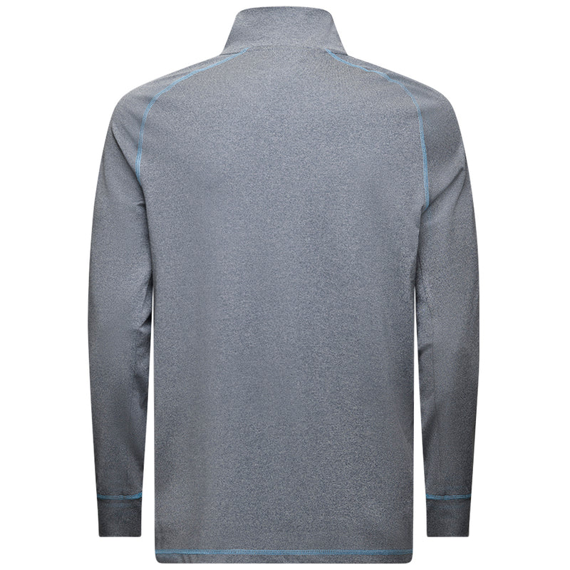 Mizuno Melange 1/4 Zip Pullover - Navy