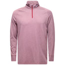 Mizuno Melange 1/4 Zip Pullover - Burgundy