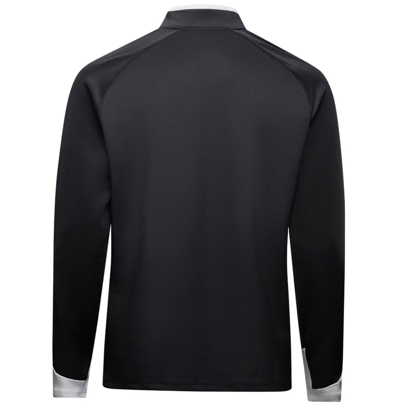 Mizuno V Stripe 1/4 Zip Pullover - Black