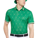 Galvin Green Miguel Polo Shirt - Golf Green/White