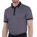 Galvin Green Miller Polo Shirt - Black/White
