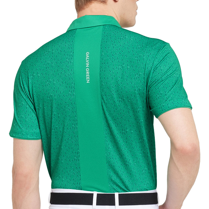 Galvin Green Milton Polo Shirt - Golf Green/White