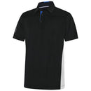 Galvin Green Mitchell Polo Shirt - Black/White/Royal Blue