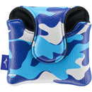 Mizuno Blue Camo Mallet Putter Headcover - Blue