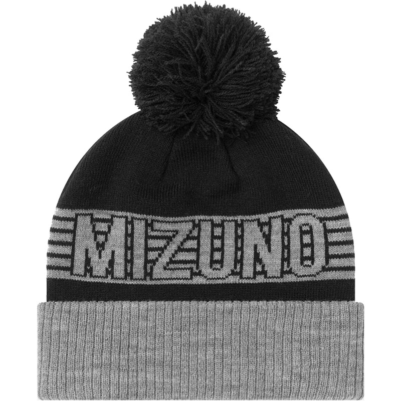 Mizuno Pom Beanie - Black