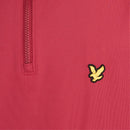 Lyle & Scott Golf Core Quarter Zip Midlayer - Plum