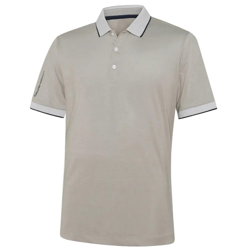 Galvin Green Moon Polo Shirt - Sand/Navy