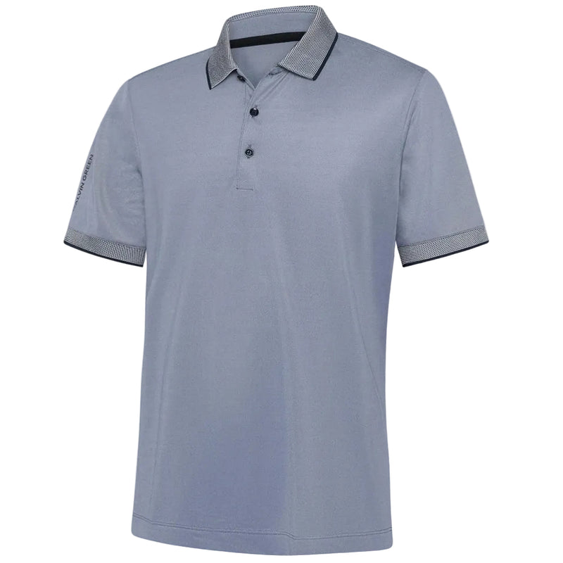 Galvin Green Moon Polo Shirt - Moonlight Blue/Navy