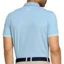 Galvin Green Moon Polo Shirt - Crystal Blue/Sand