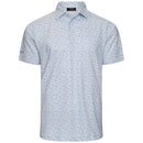 Glenmuir Overton Polo Shirt - White/Tahiti