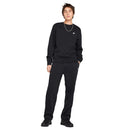 Nike Club Fleece Crew - Black/White