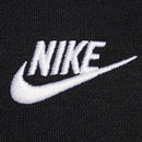 Nike Sportswear Club Fleece Hoodie - Black/White