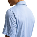Nike Dri-Fit Velocity Floral Print Polo Shirt - White/Work Blue/Black
