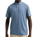 Nike Dri-Fit Velocity Floral Print Polo Shirt - Work Blue/College Navy/White