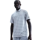 Nike Dri-Fit Velocity Stripe Polo Shirt - White/White/Black
