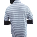 Nike Dri-Fit Velocity Stripe Polo Shirt - White/White/Black