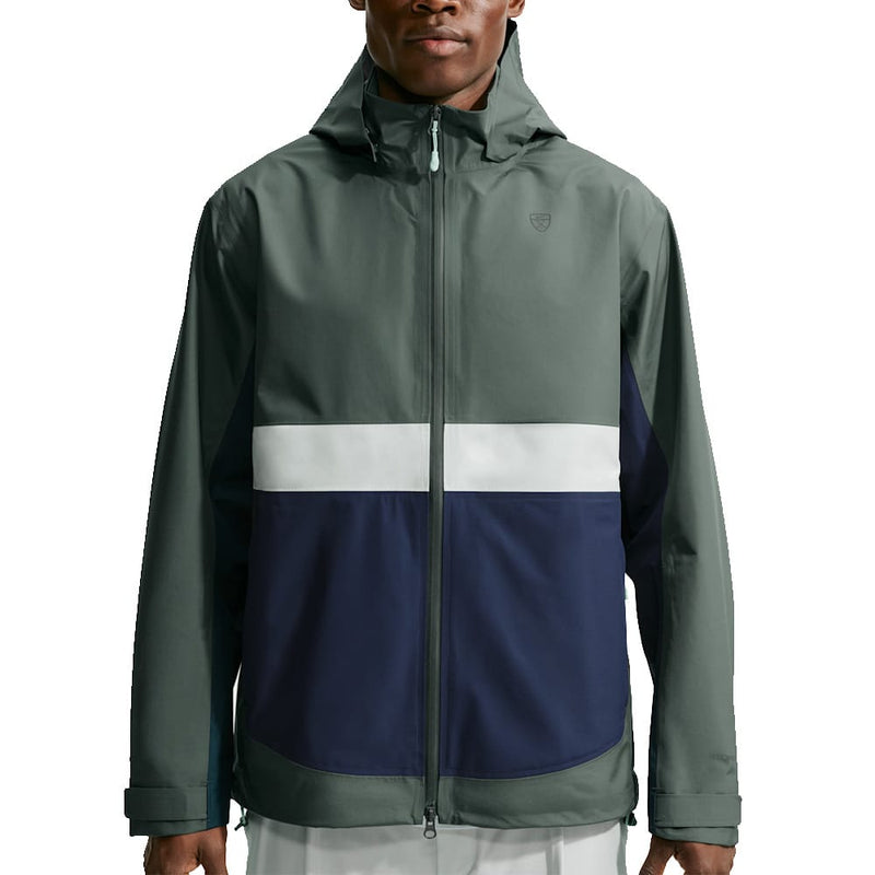 Nike Storm-Fit Adv Loose Fit Waterproof Jacket - Camo Green/Collefe Navy/Spruce Aura/Black