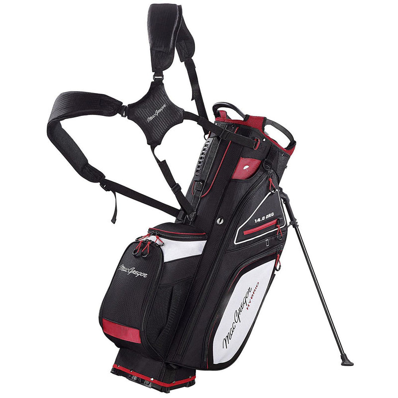MacGregor Paramount Hybrid 14 Cart/Stand Bag - Black/Red