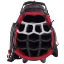 MacGregor Paramount Hybrid 14 Stand/Cart Bag - Black/Red