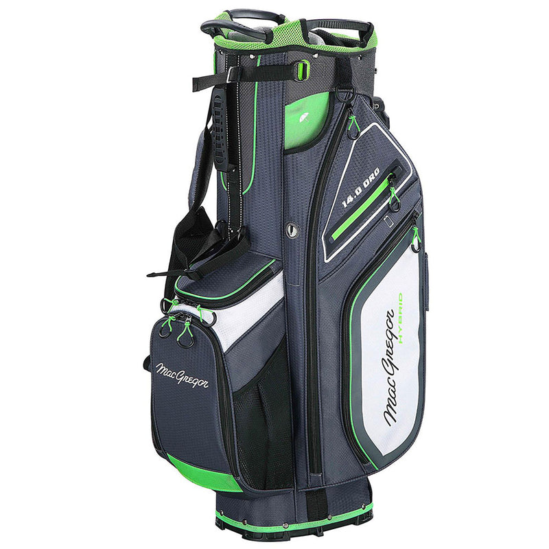 MacGregor Paramount Hybrid 14 Stand/Cart Bag - Grey/Green