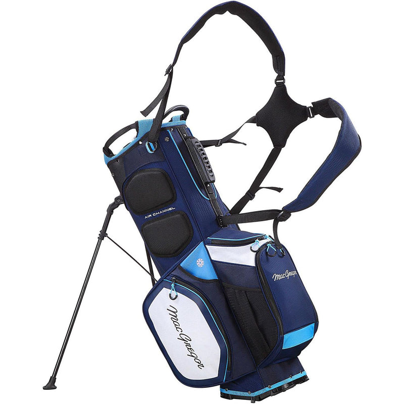 MacGregor Paramount Hybrid 14 Stand/Cart Bag - Navy/Sky