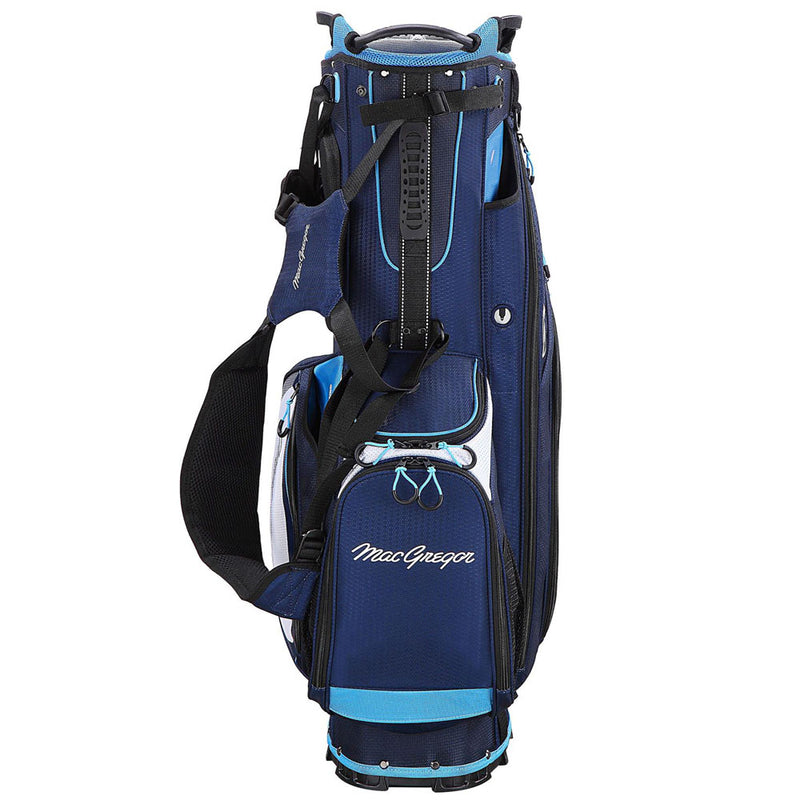 MacGregor Paramount Hybrid 14 Stand/Cart Bag - Navy/Sky