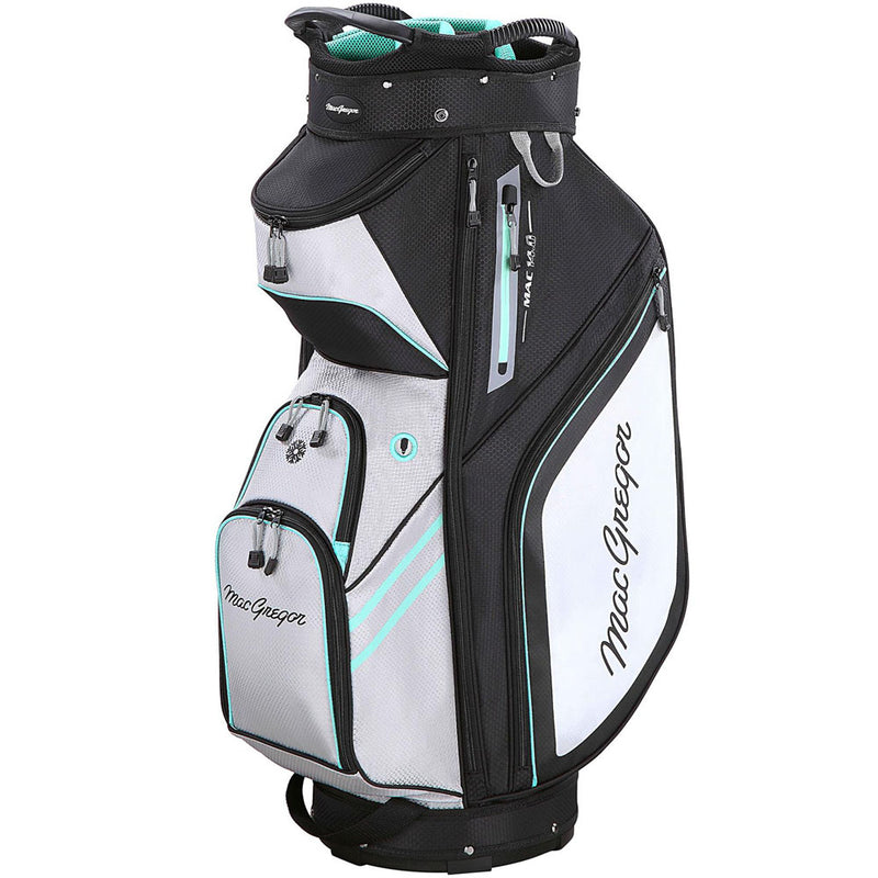 MacGregor Principal 10" Cart Bag - Cool Mint/Grey