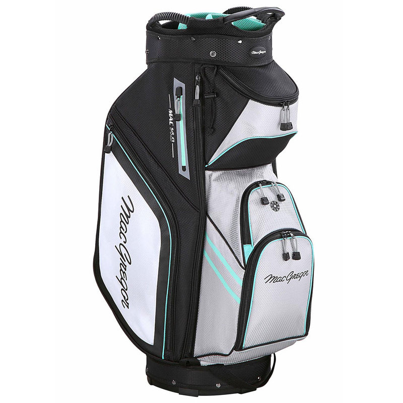 MacGregor Principal 10" Cart Bag - Cool Mint/Grey