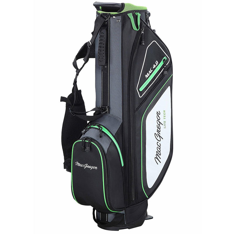 MacGregor Principal 7" Stand Bag - Black/Green