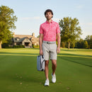 Ping Marek Polo Shirt - Rhapsody Pink Multi