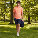 Ping Marek Polo Shirt - Wild Salmon Multi