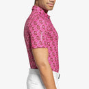 Galvin Green Ltd Collection Martinez Polo Shirt - Pink/Green