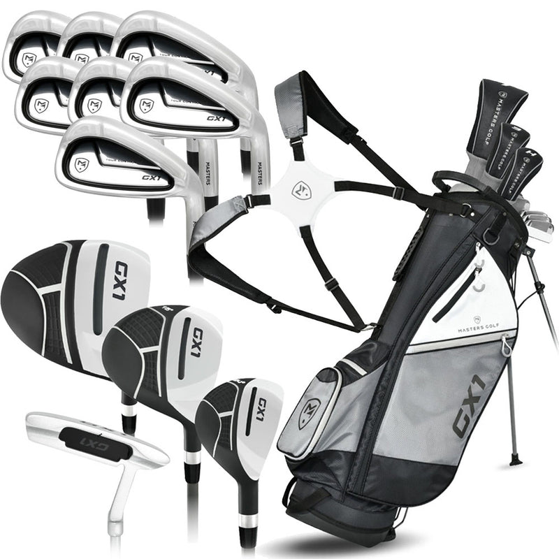 Masters GX1 Reloaded 11-Piece Stand Bag Package Set - Steel
