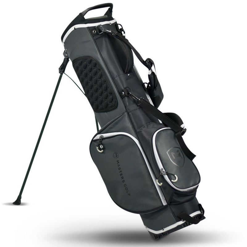 Masters 7.5" Water Resistant Stand Bag - Black/Grey