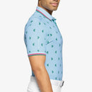 Galvin Green Ltd Collection Mendez Polo Shirt - Crystal Blue/Green