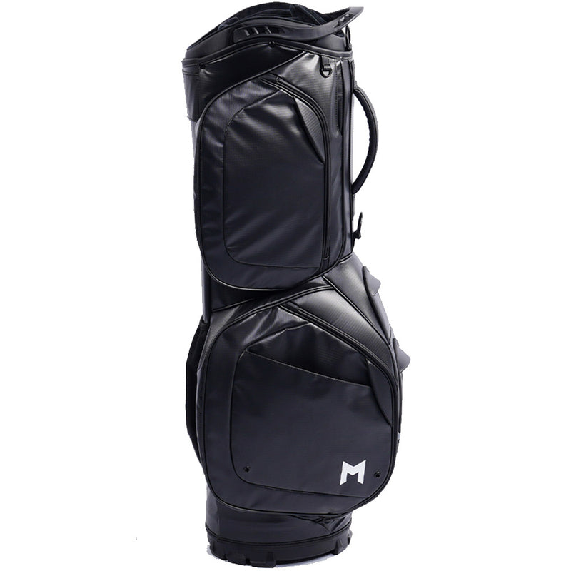 Minimal Golf Gaia TE1 9.5" Cart Bag - Stealth Black