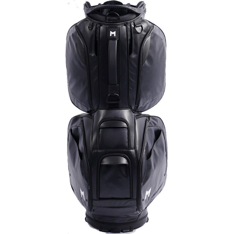 Minimal Golf Gaia TE1 9.5" Cart Bag - Stealth Black