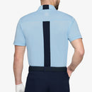 Galvin Green Mitchell Polo Shirt - Crystal Blue/White/Navy