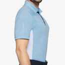 Galvin Green Mitchell Polo Shirt - Crystal Blue/White/Navy