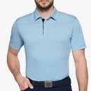 Galvin Green Mitchell Polo Shirt - Crystal Blue/White/Navy