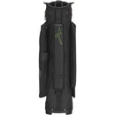 Mizuno BR-DRI Waterproof Cart Bag - Black/Green