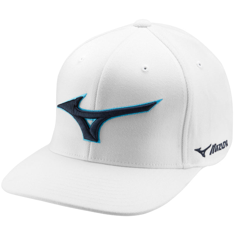 Mizuno Diamond Snapback Cap - White