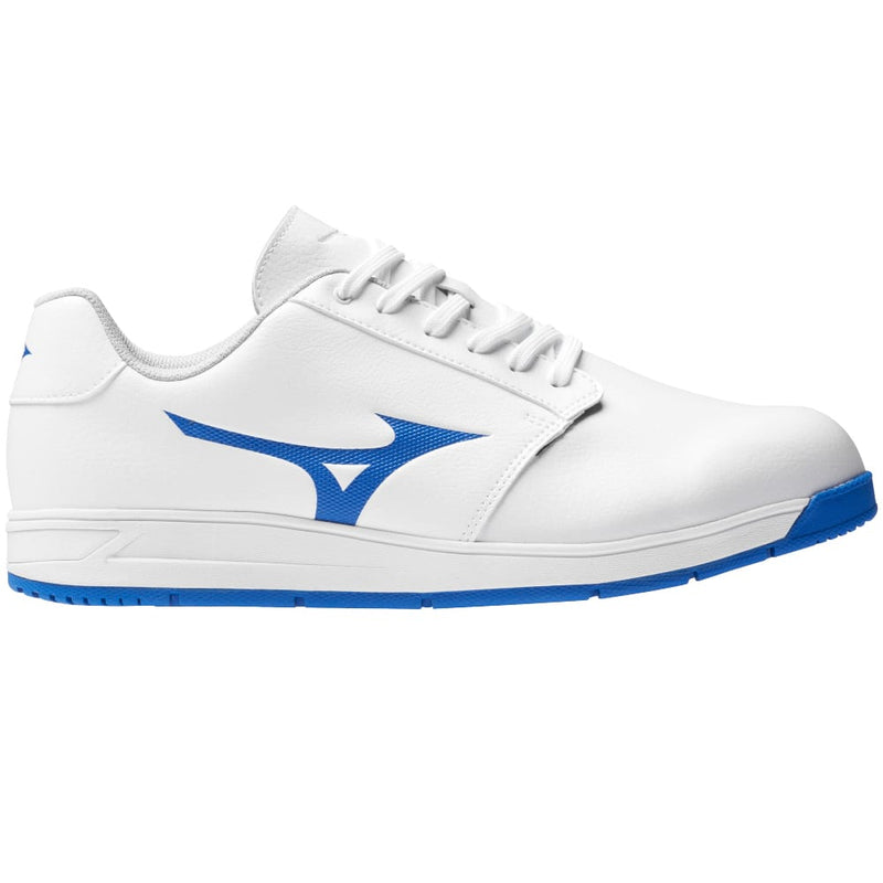 Mizuno G-Style Spikeless Waterproof Shoes - White/Baseball Blue