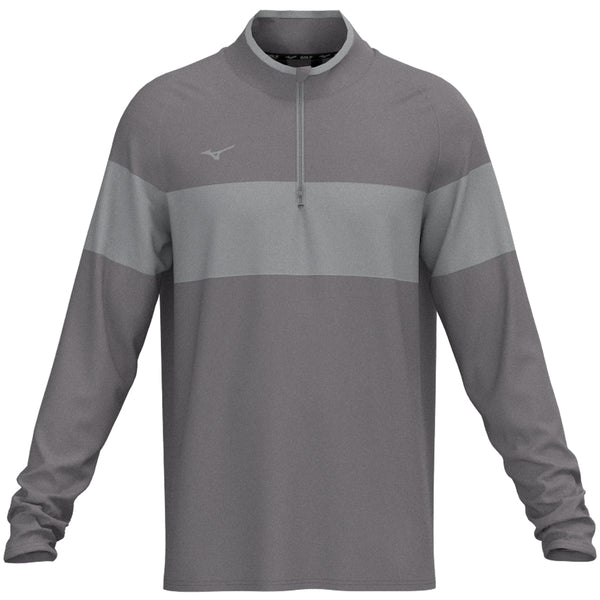 Mizuno Link 1/4 Zip Pullover - Charcoal