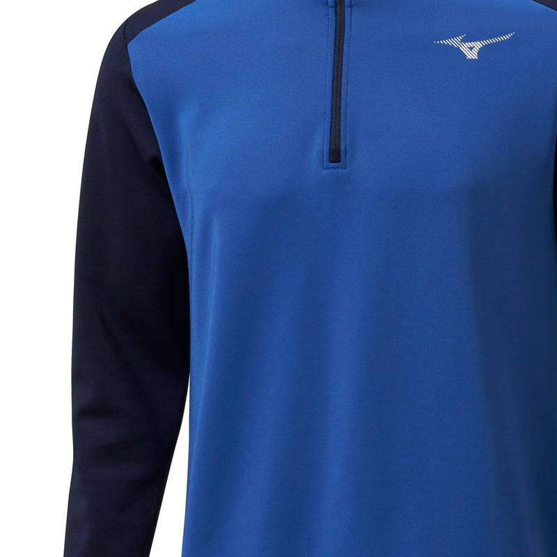 Mizuno RB 1/4 Zip Pullover - Blue