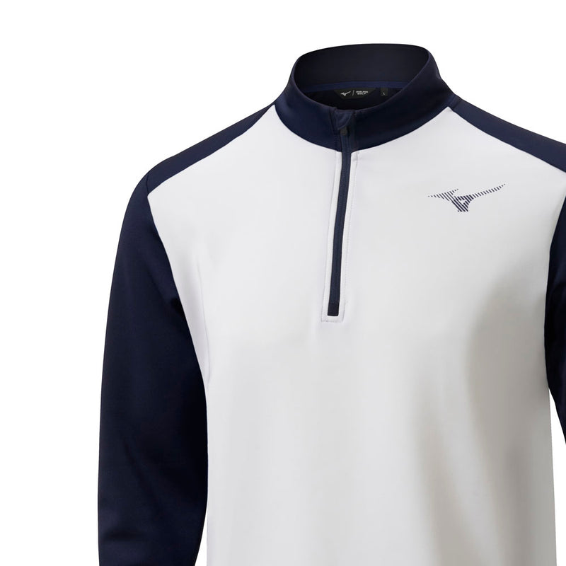 Mizuno RB 1/4 Zip Pullover - White