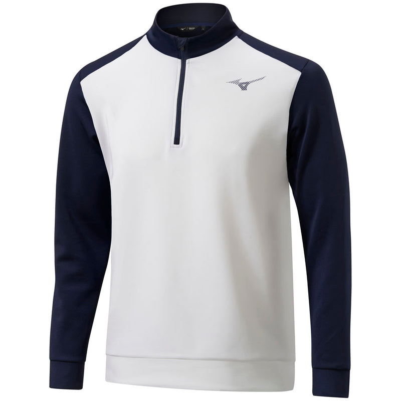 Mizuno RB 1/4 Zip Pullover - White