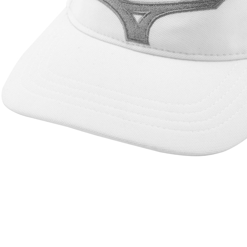 Mizuno Tour Visor - White/Charcoal